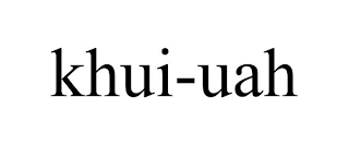 KHUI-UAH