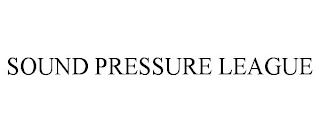 SOUND PRESSURE LEAGUE