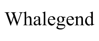 WHALEGEND