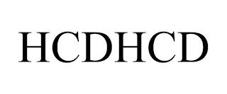 HCDHCD