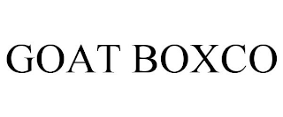 GOAT BOXCO