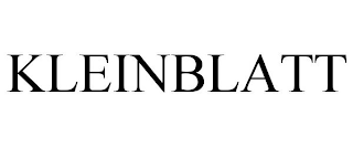 KLEINBLATT