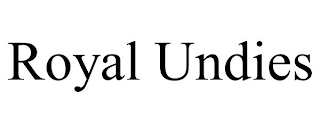 ROYAL UNDIES