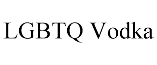 LGBTQ VODKA