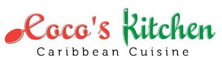 COCO'S KITCHEN CARIBBEAN CUISINE