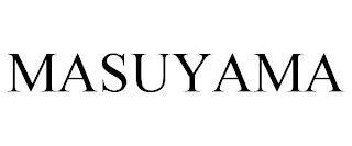 MASUYAMA