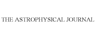 THE ASTROPHYSICAL JOURNAL