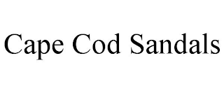 CAPE COD SANDALS