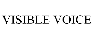 VISIBLE VOICE