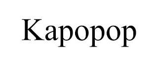 KAPOPOP