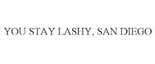 YOU STAY LASHY, SAN DIEGO