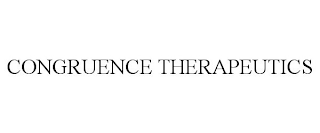 CONGRUENCE THERAPEUTICS