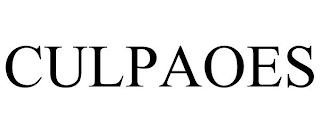 CULPAOES