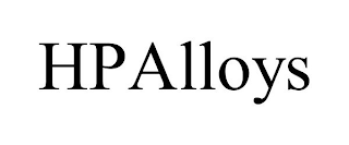 HPALLOYS