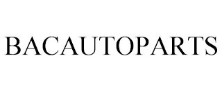 BACAUTOPARTS