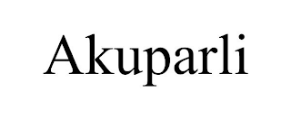 AKUPARLI