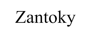 ZANTOKY