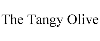 THE TANGY OLIVE