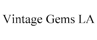 VINTAGE GEMS LA