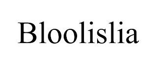 BLOOLISLIA