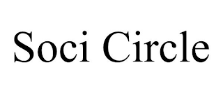 SOCI CIRCLE