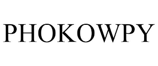 PHOKOWPY