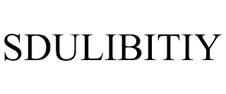SDULIBITIY