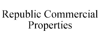 REPUBLIC COMMERCIAL PROPERTIES