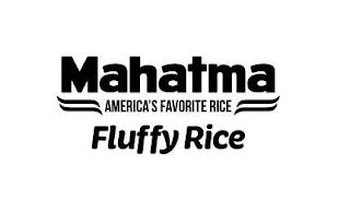 MAHATMA AMERICA'S FAVORITE RICE FLUFFY RICE