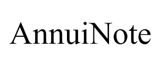 ANNUINOTE