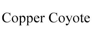 COPPER COYOTE