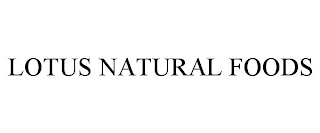 LOTUS NATURAL FOODS