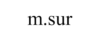 M.SUR
