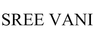 SREE VANI