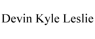 DEVIN KYLE LESLIE