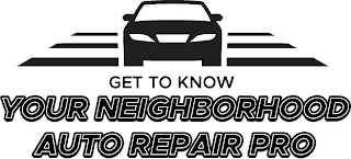GET TO KNOW YOUR NEIGHBORHOOD AUTO REPAIR PRO