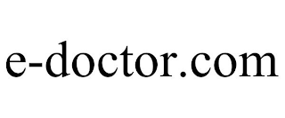 E-DOCTOR.COM