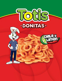 TOTIS · DONITAS · CHILE,Y LIMON