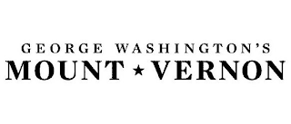 G E O R G E W A S H I N G T O N ' S MOUNT VERNON