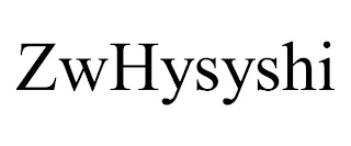 ZWHYSYSHI