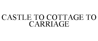 CASTLE TO COTTAGE TO CARRIAGE