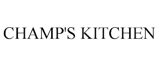 CHAMP'S KITCHEN