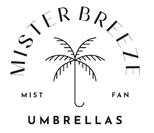 MISTER BREEZE UMBRELLAS MIST FAN