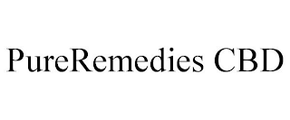 PUREREMEDIES CBD