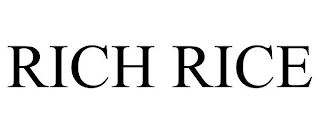 RICH RICE