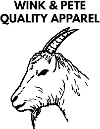 WINK & PETE QUALITY APPAREL