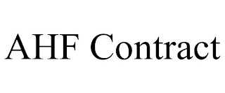 AHF CONTRACT