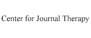 CENTER FOR JOURNAL THERAPY