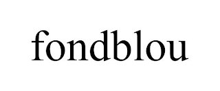 FONDBLOU