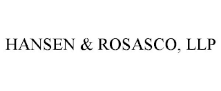 HANSEN & ROSASCO, LLP